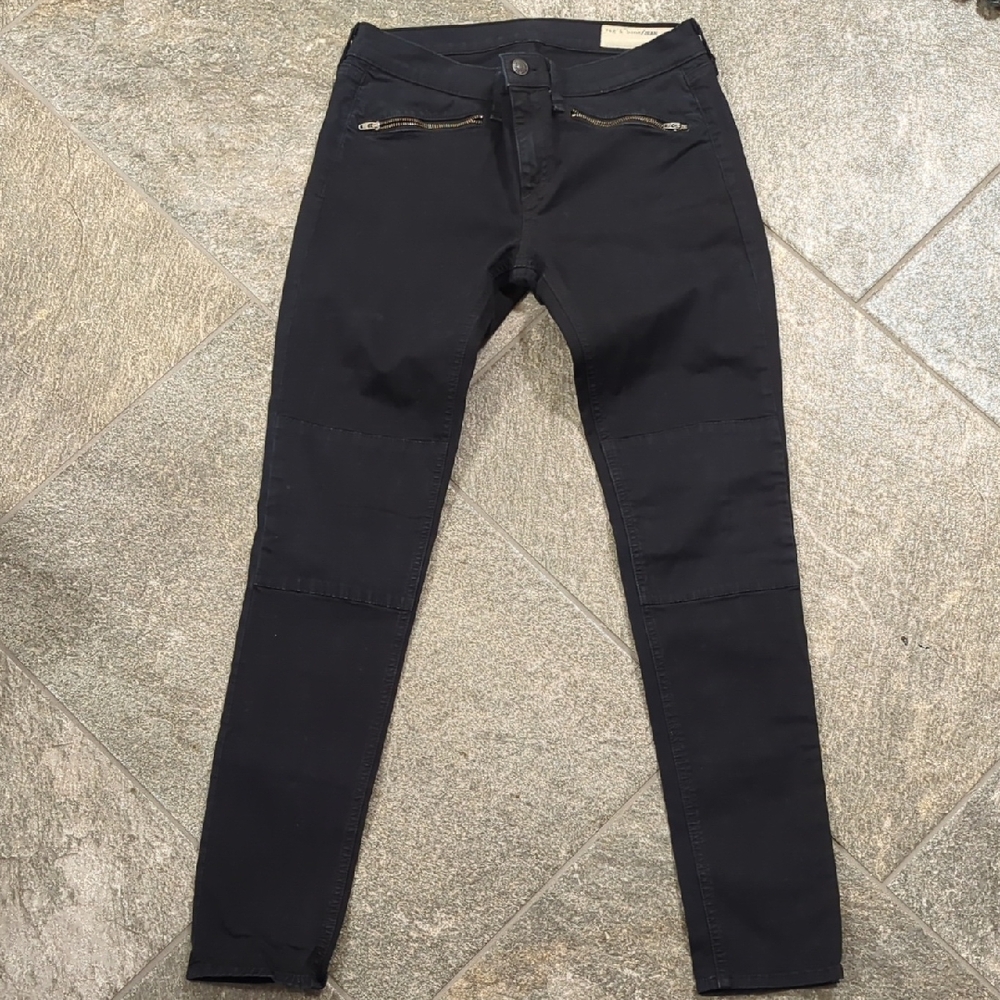 rag & bone Black Skinny Jeans